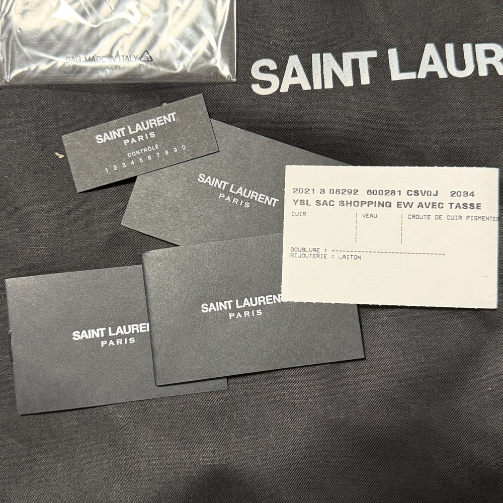 YSL Leather Tote Bag - Picture 11 of 11